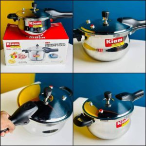 5.5 liter Kiam Tri ply pressure-cooker