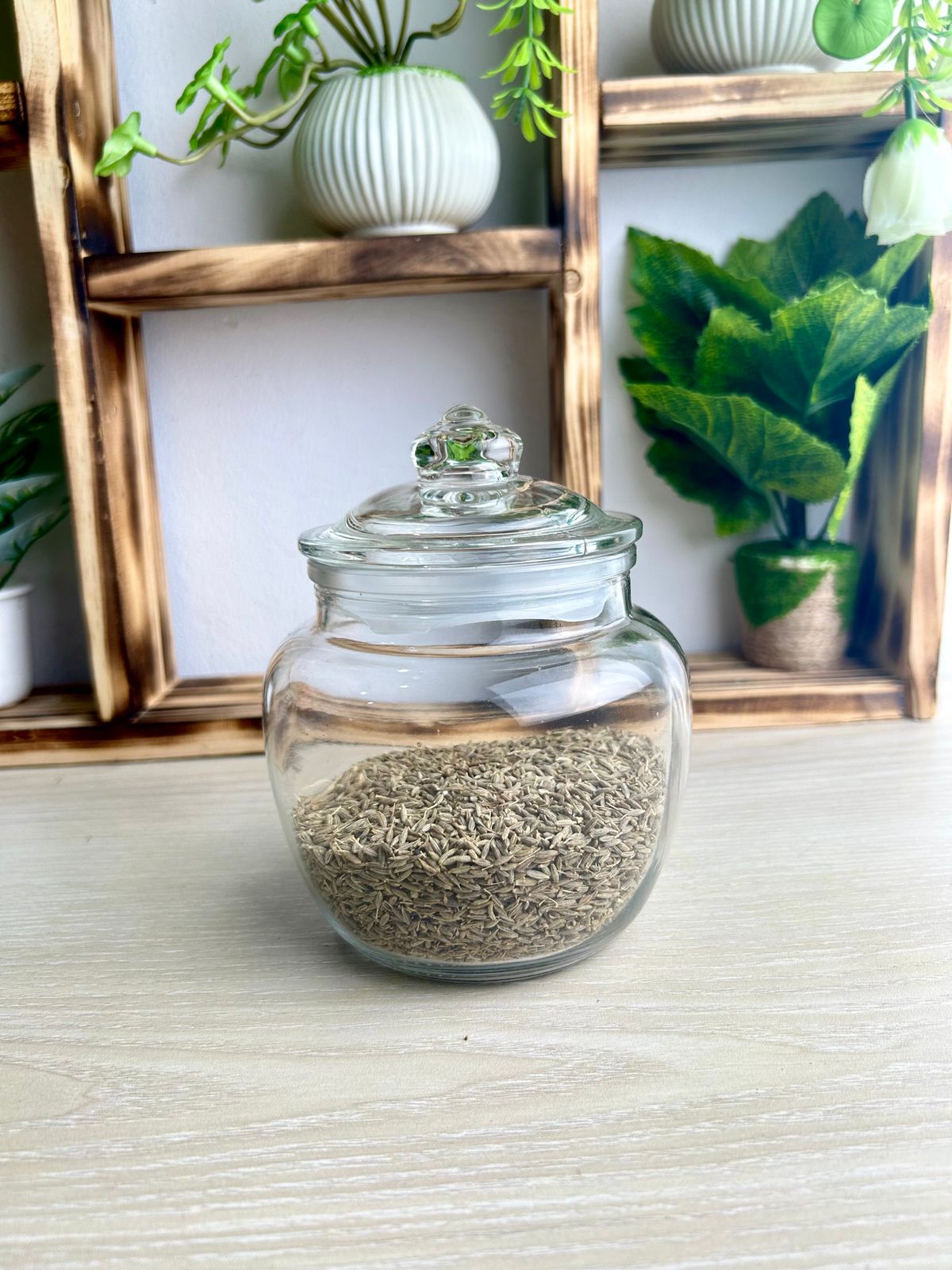 WhatsApp Image 2025-09-25 at 1.18.06 PM 600 ML Glass Jar With Glass Lid 00 - Image 1