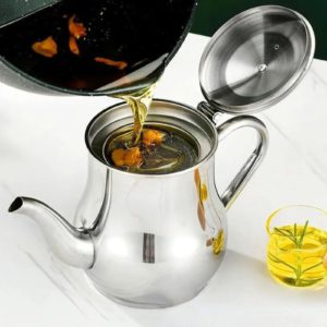 Stainless Steel Oil Strainer Pot 00