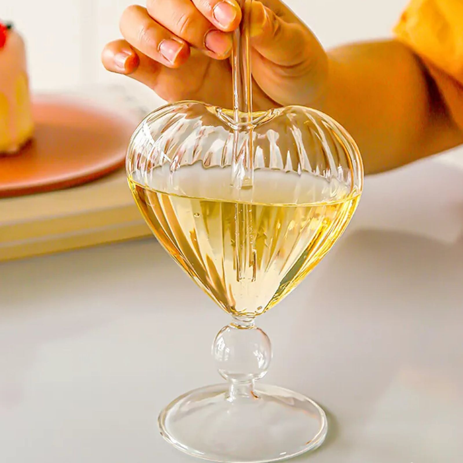 WhatsApp Image 2025-10-14 at 2.28.25 PM (1) Creative Heart Disposable Straw Cup - Image 1